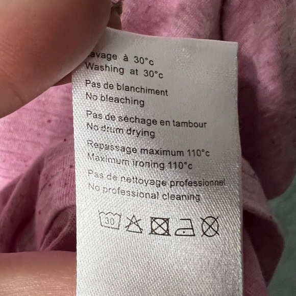 Molly Bracken Pink Ruffle Sleeve Women's Top - Large - Picture 11 of 12